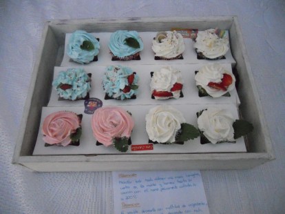 Segundo premio. Cupcakes RosaRosae